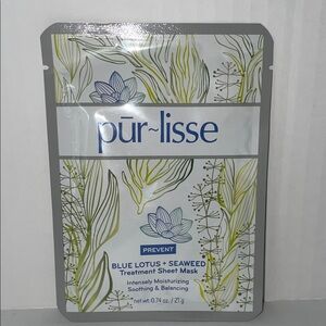 PURLISSE
Blue Lotus + Seaweed Sheet Mask